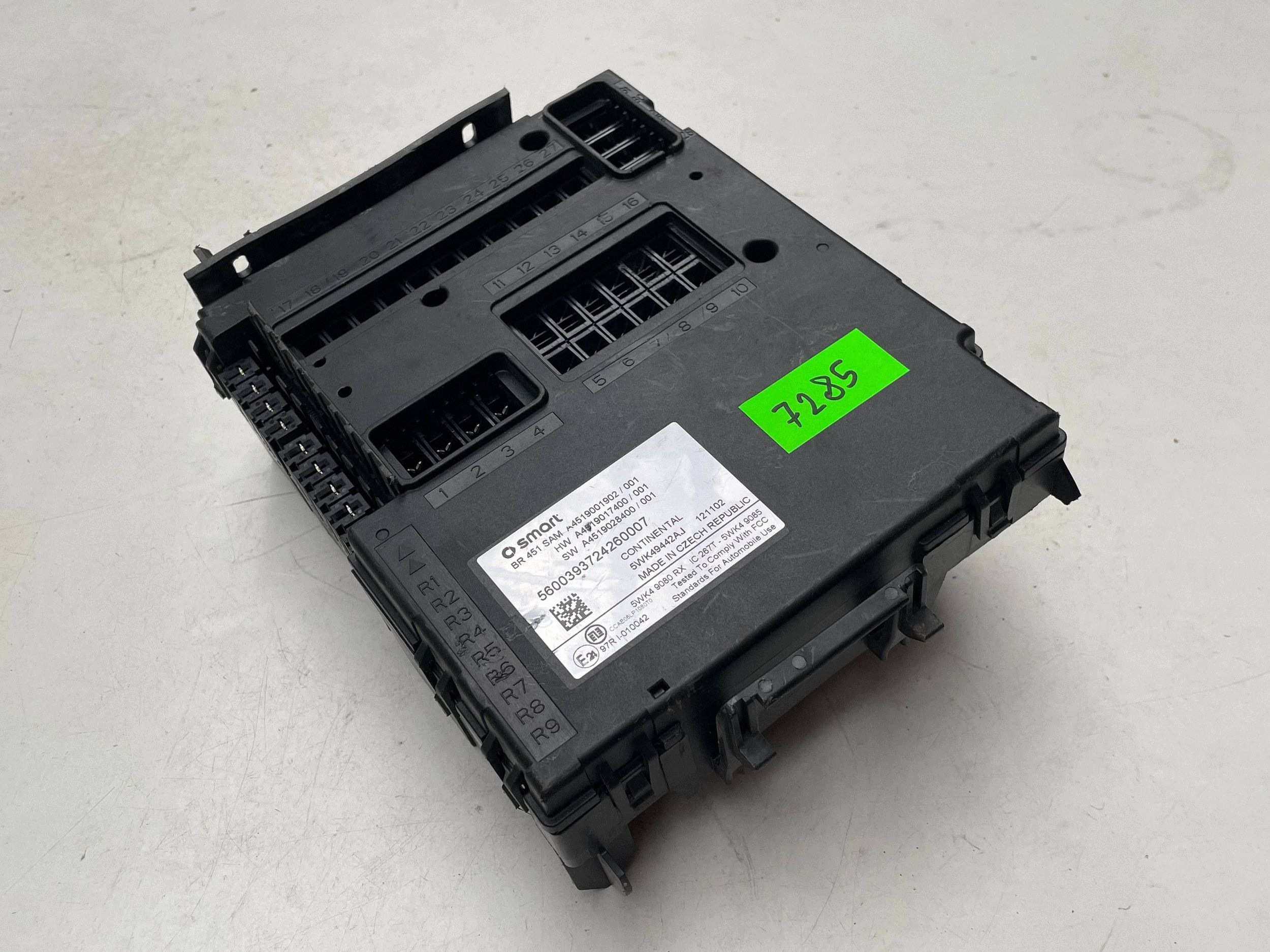 module control unit SAM Smart Fortwo II Lift 1.0 A4519001902 !J