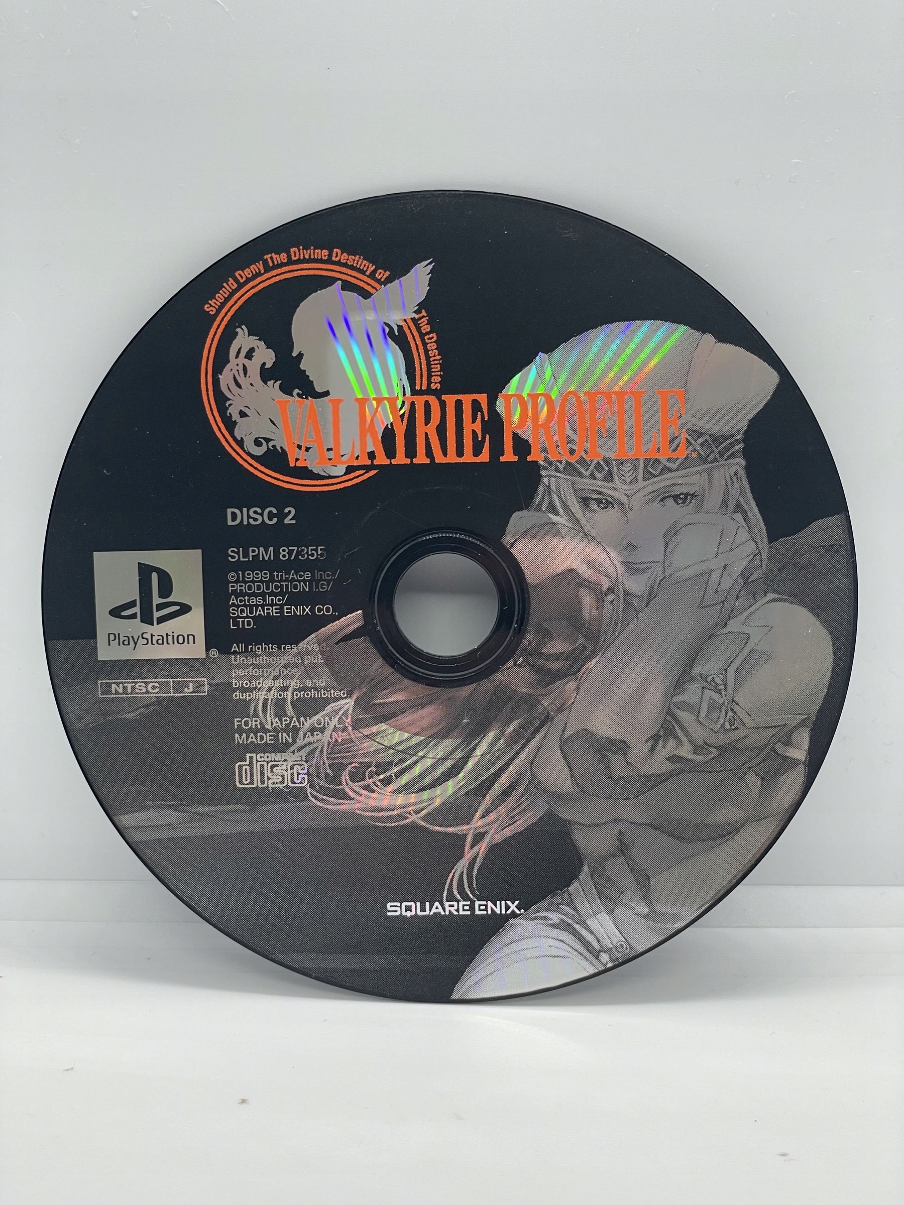 Valkyrie Profile NTSC-J PlayStation (PSX) pudełkowa Stan