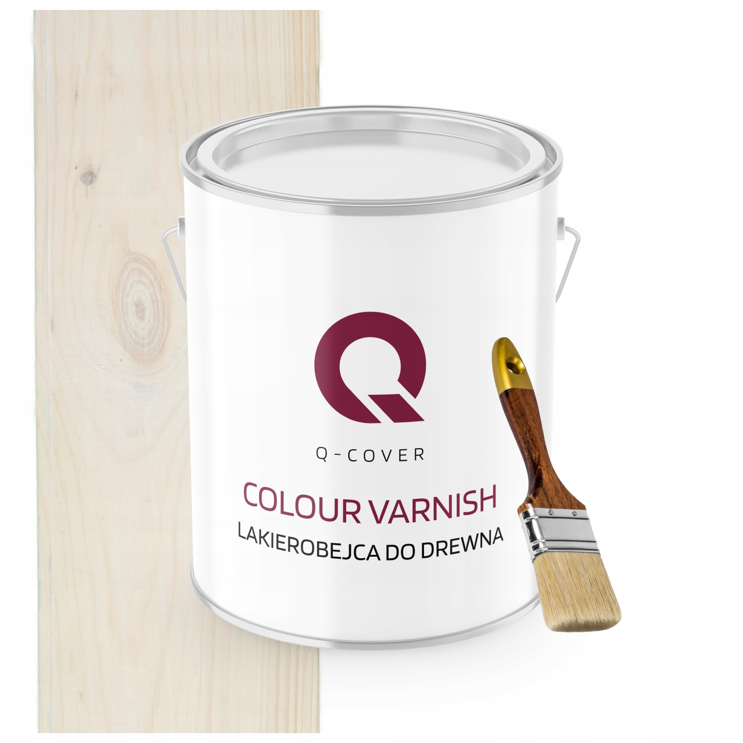 Lakovník Na Dřevěné Prvky Výkonný 3V1 Bílý Satén 2,5L Dárek