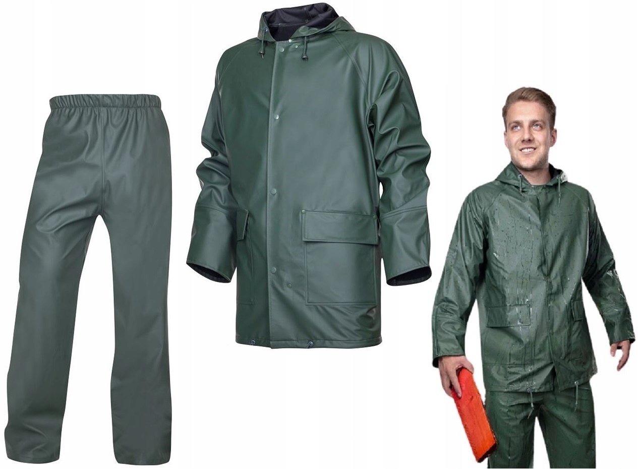 

Ubranie Przeciwdeszczowe Spodnie+Kurtka z Kapturem