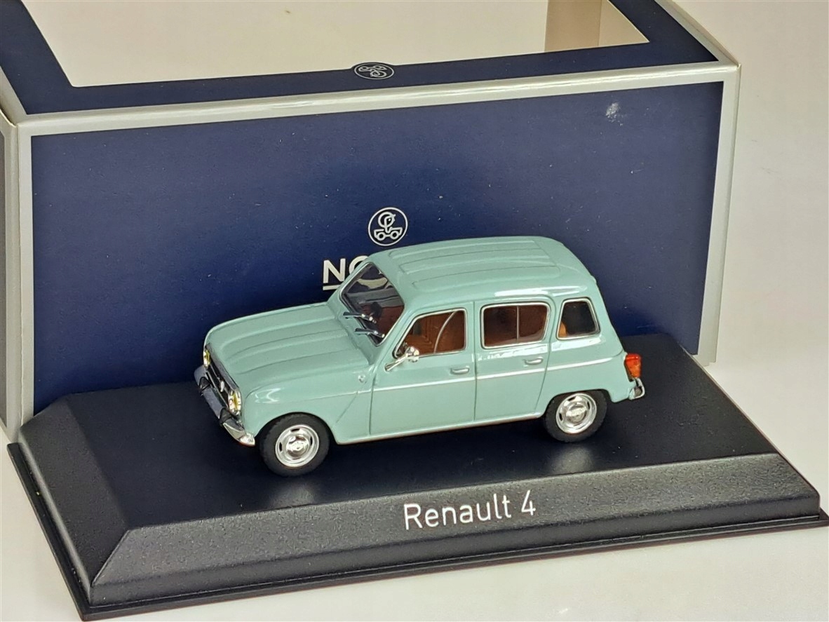 Norev Renault 4 1974 Clear Blue 1:43