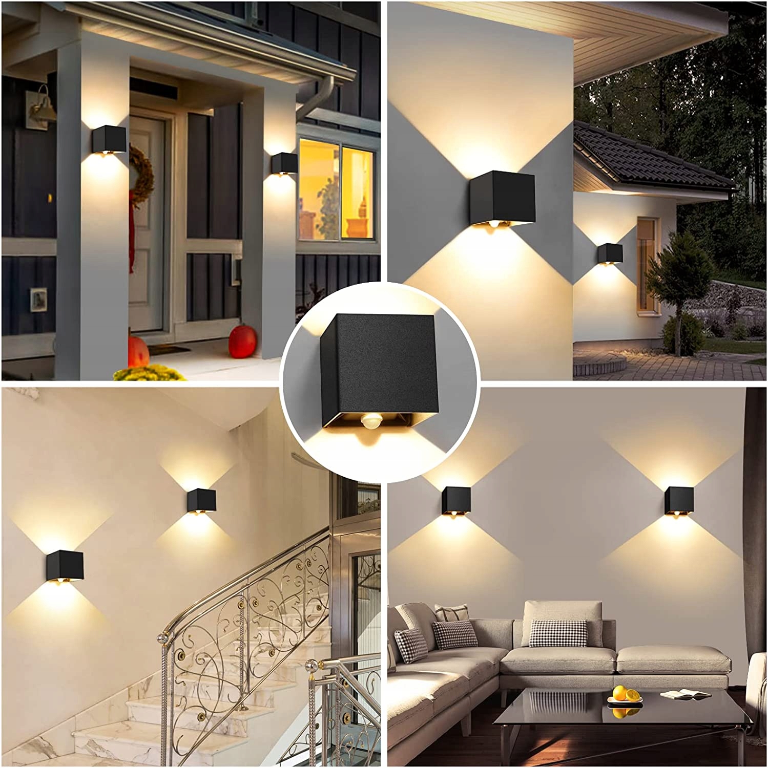 Czujnik ruchu LAMPA ŚCIENNA ZEWNĘTRZNA KINKIET LED Informacje dodatkowe czujnik ruchu