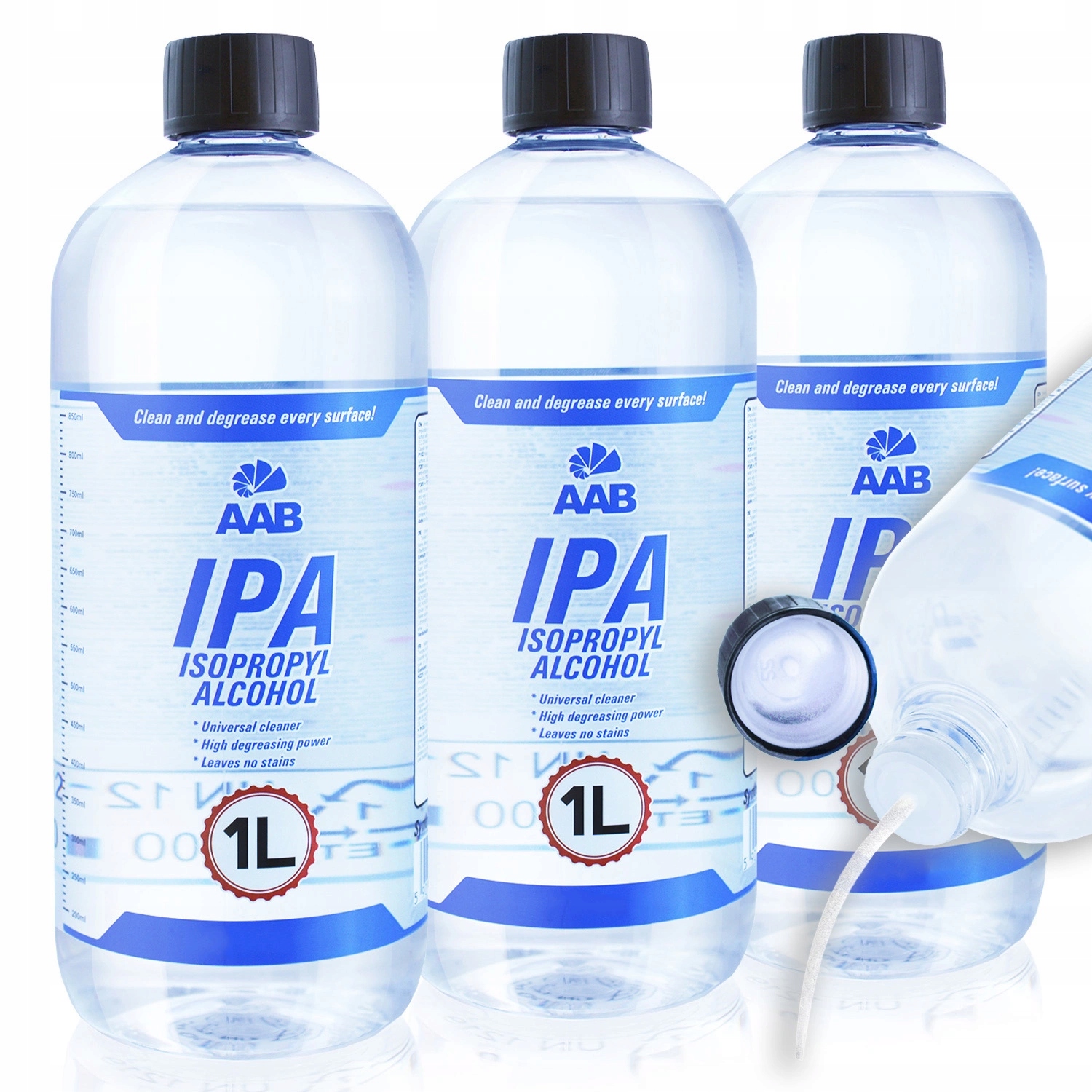 Alkohol izopropylowy izopropanol IPA 1L 99.7% 3 szt