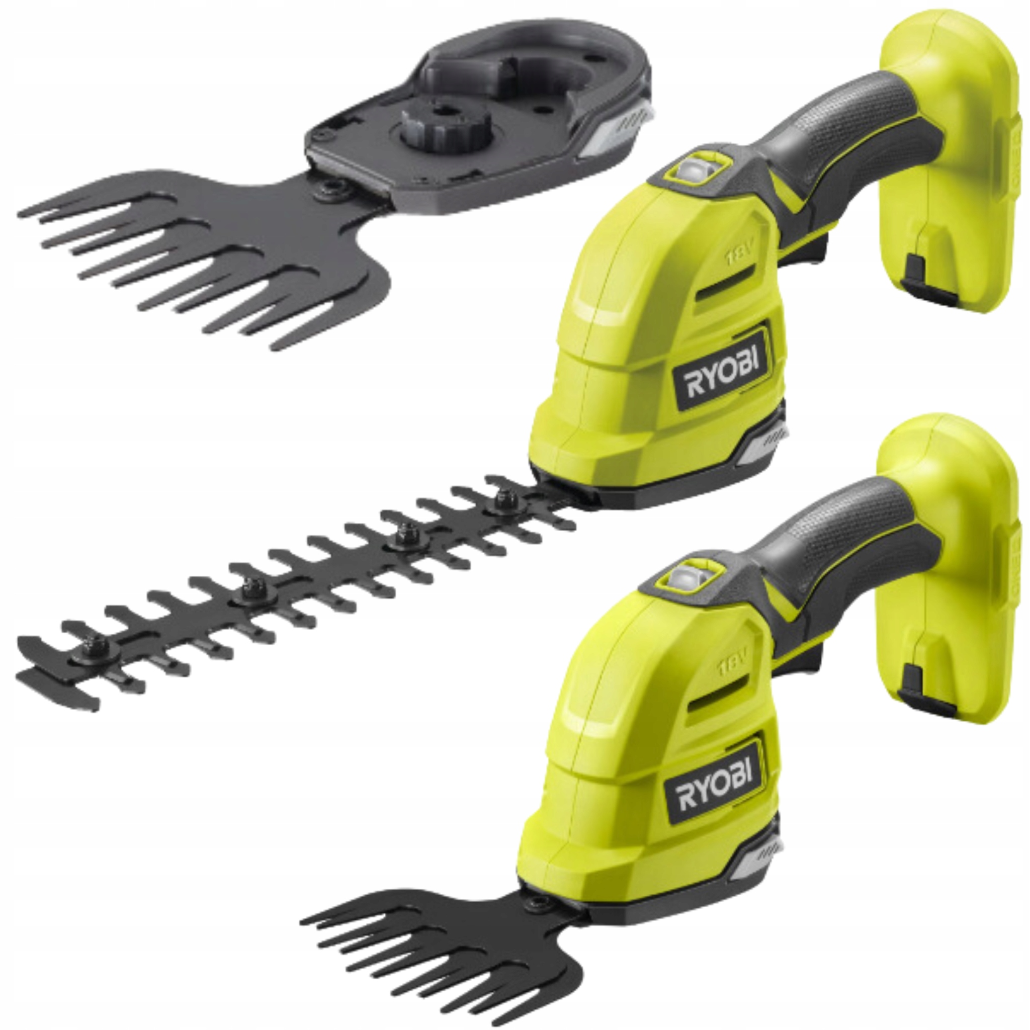 Ryobi Nożyce Akumulatorowe Do Krzewów Żywopłotu Trawy 18V RY18GSA-0 Oneplus
