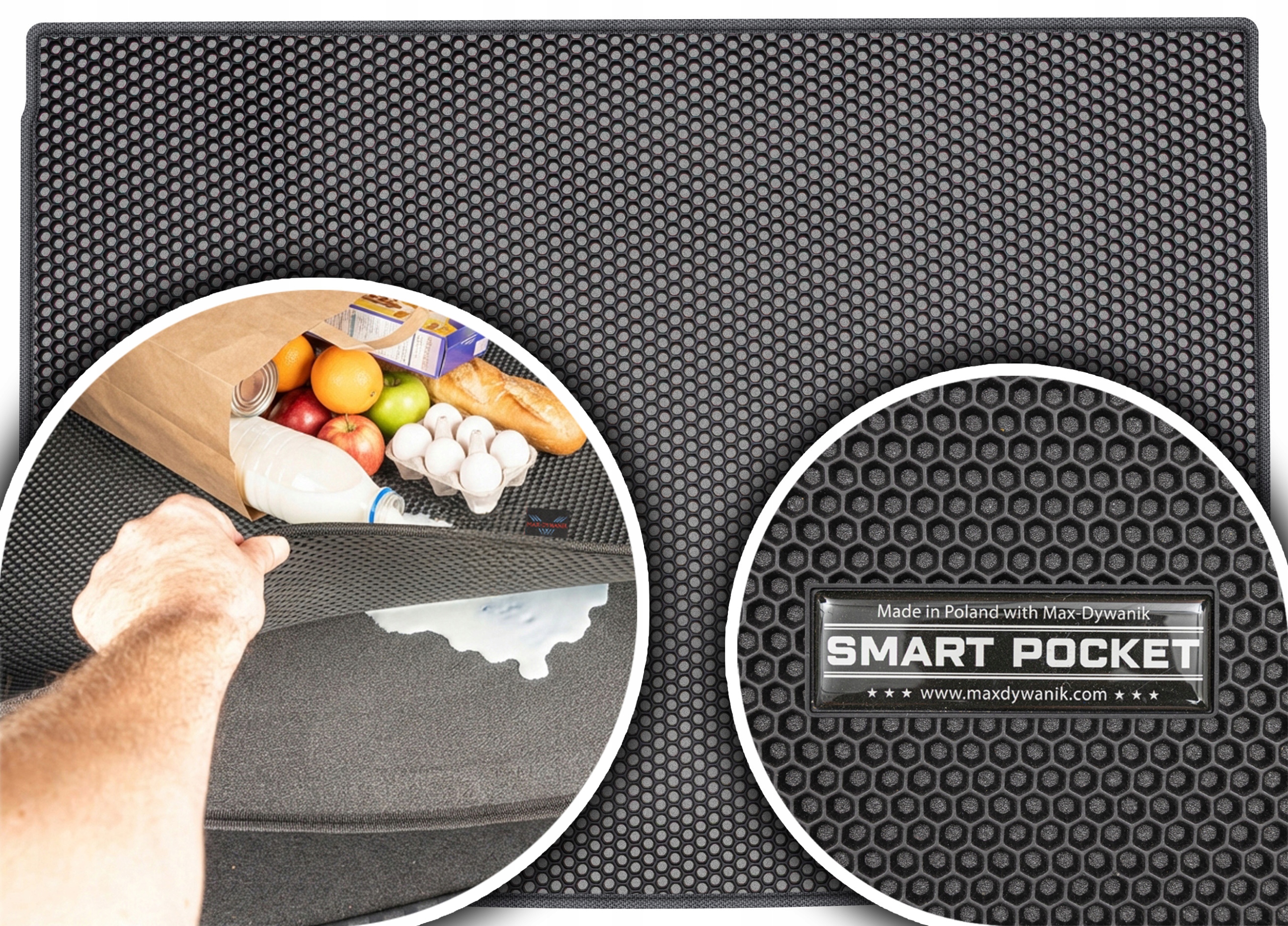 Mercedes B-class W246 Hatchback 2011-2018 Vložka do zavazadlového prostoru Eva Smart Pocket