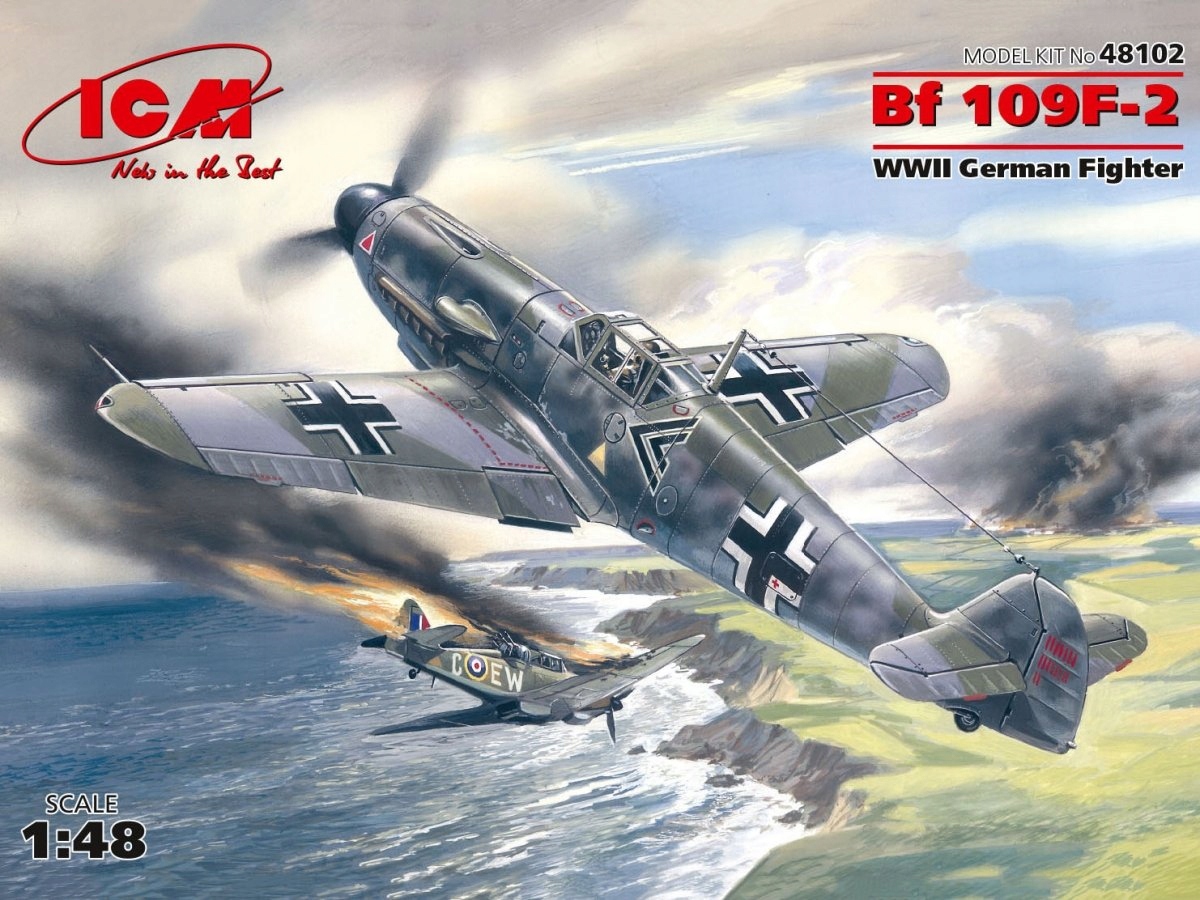 ICM 48102 Bf 109 F-2 1/48
