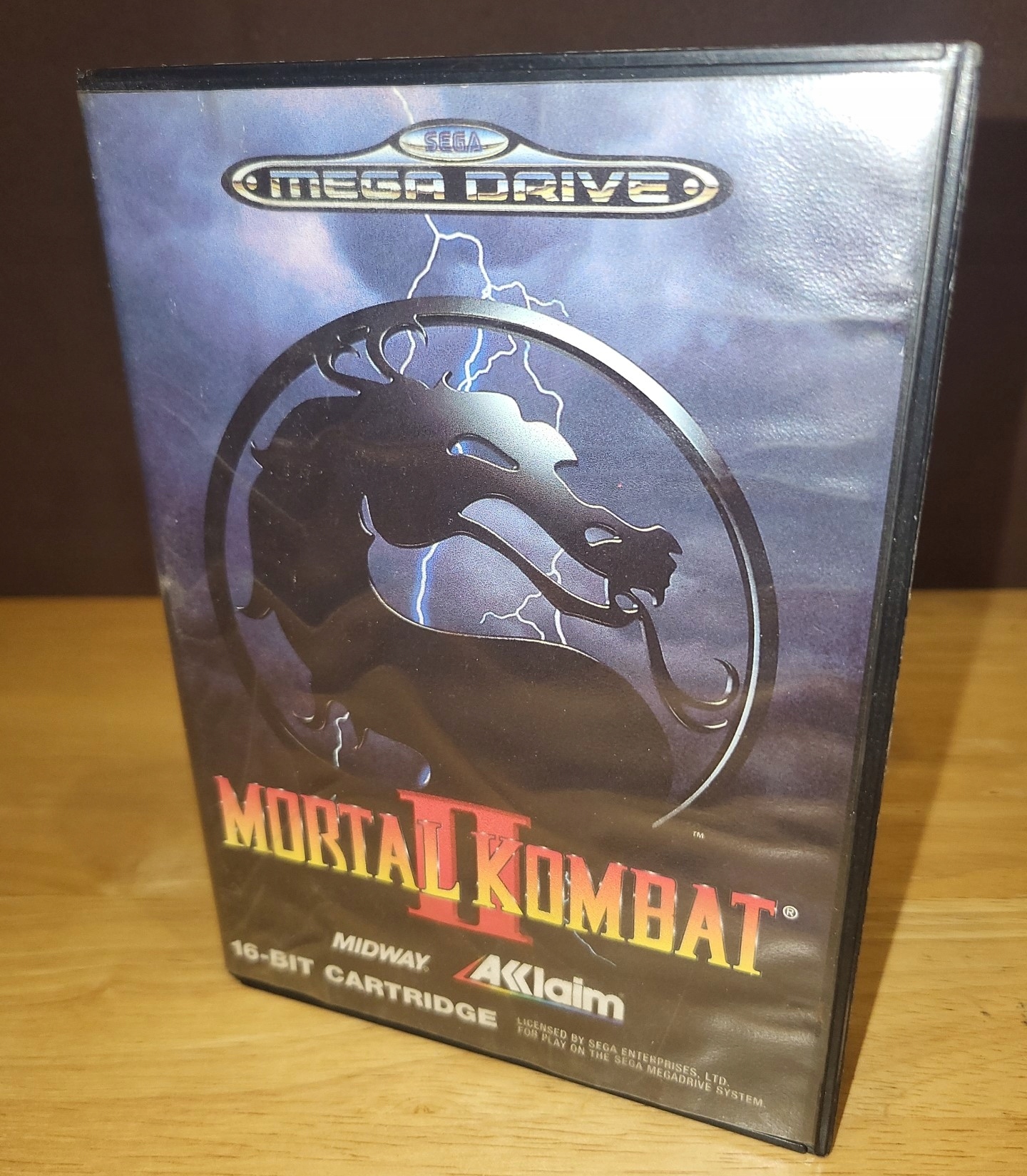MORTAL KOMBAT II 2 - SEGA MEGA DRIVE SMD TYLKO PUDEŁKO BEZ GRY