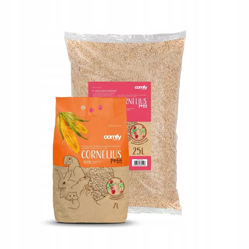 Levně Comfy 25L Petit Hlodavci Ptáci Štěrk Stelivo Eko Lebka