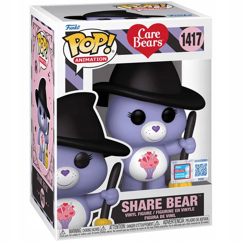 Funko Pop! Care Bears Share Bear (Witch) #1417 (exkluzivně pro Nycc 2024)