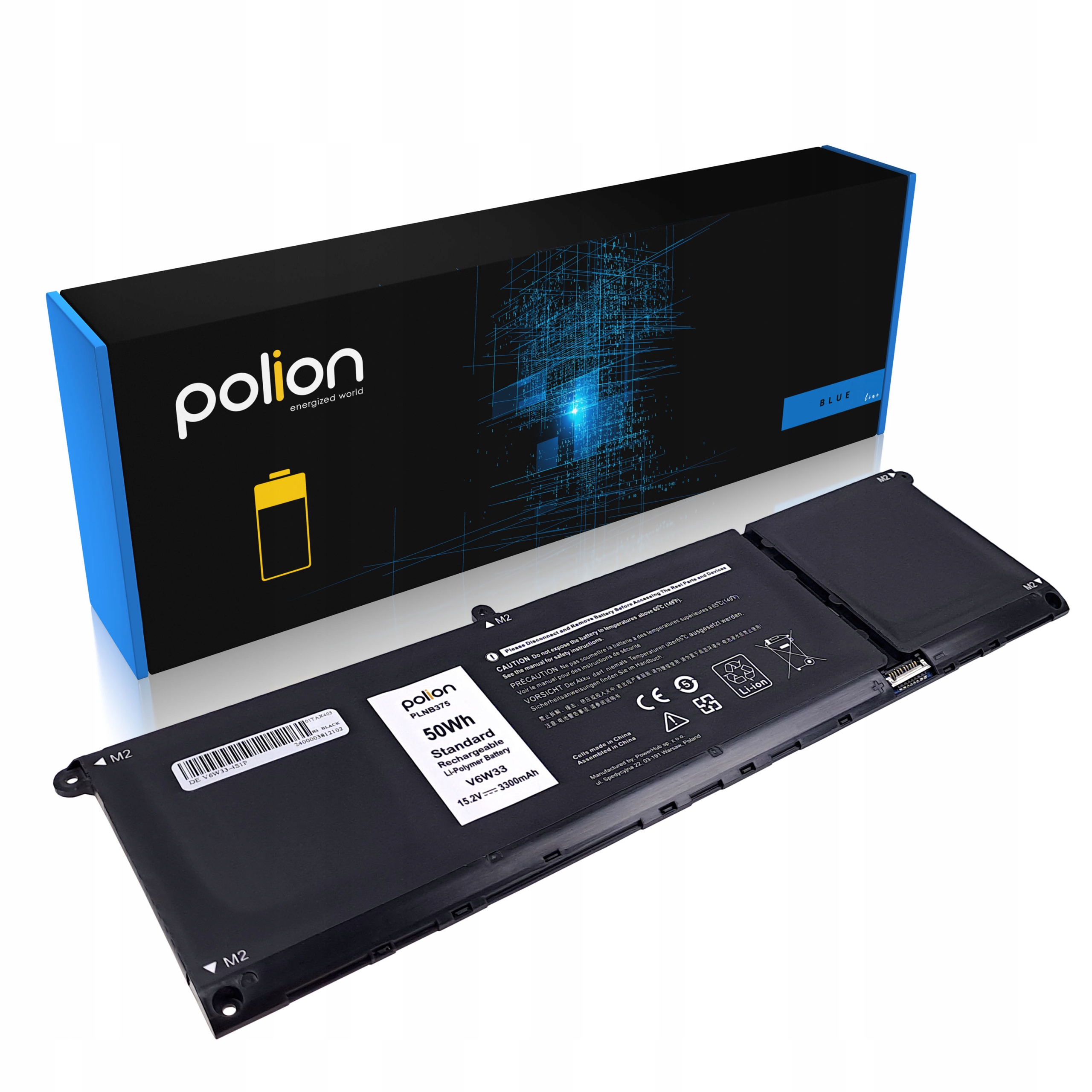 Baterie V6W33 pro Dell Inspiron 15 3510 3511 3515 5415 5510 5515