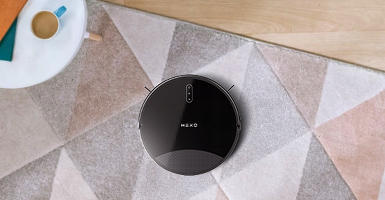 ROBOT SPRZĄTAJĄCY HEXO DUO - CZARNY Czas ładowania 180 min