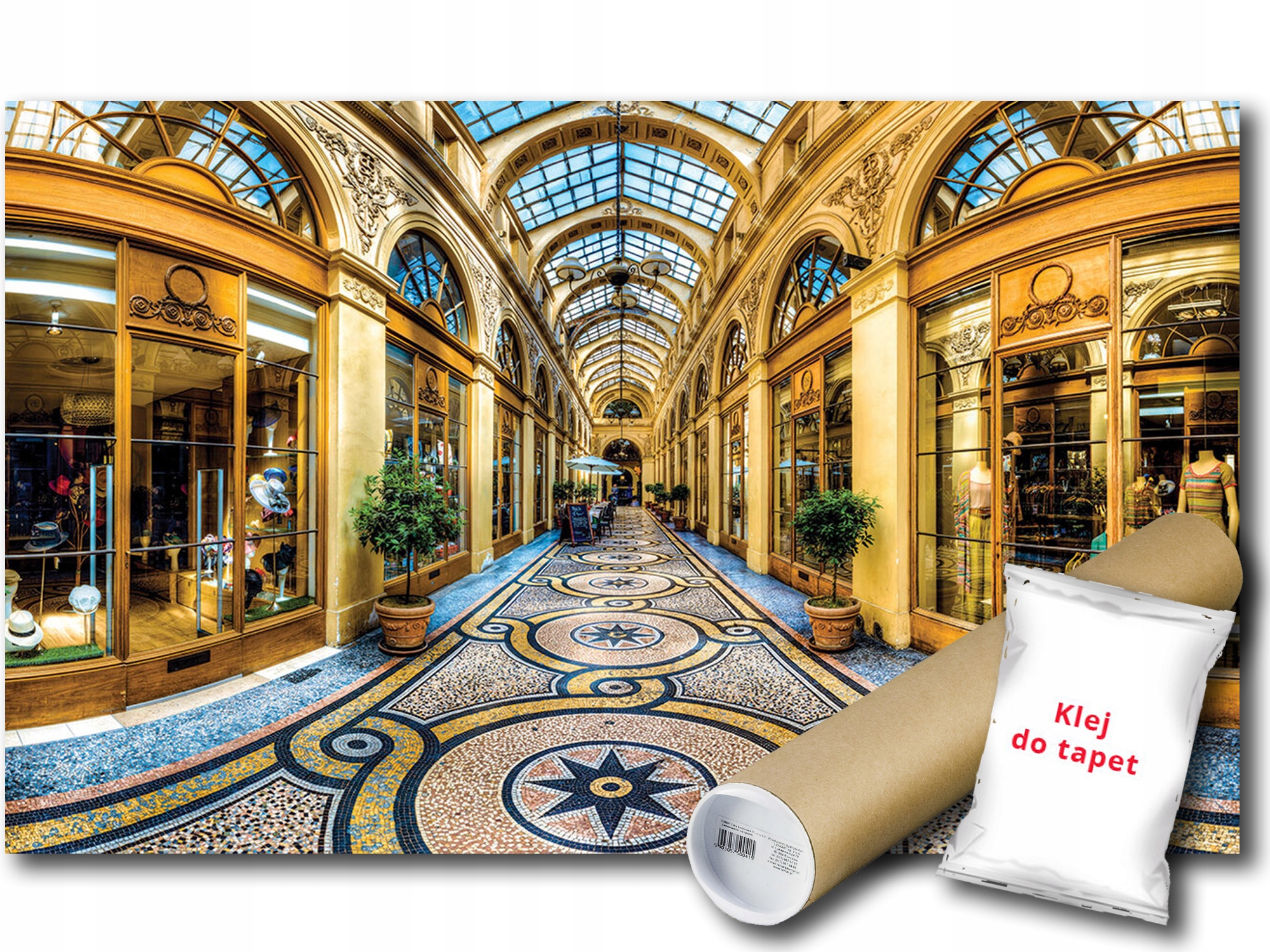 Vinylová Fototapeta Architektura Galerie Vivienne Paríž Paris 368x254