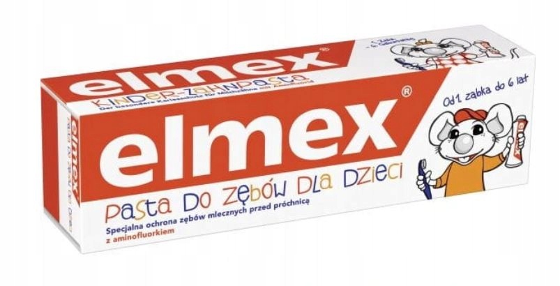 

Elmex Pasta do zębów dla dzieci od 0-6 lat