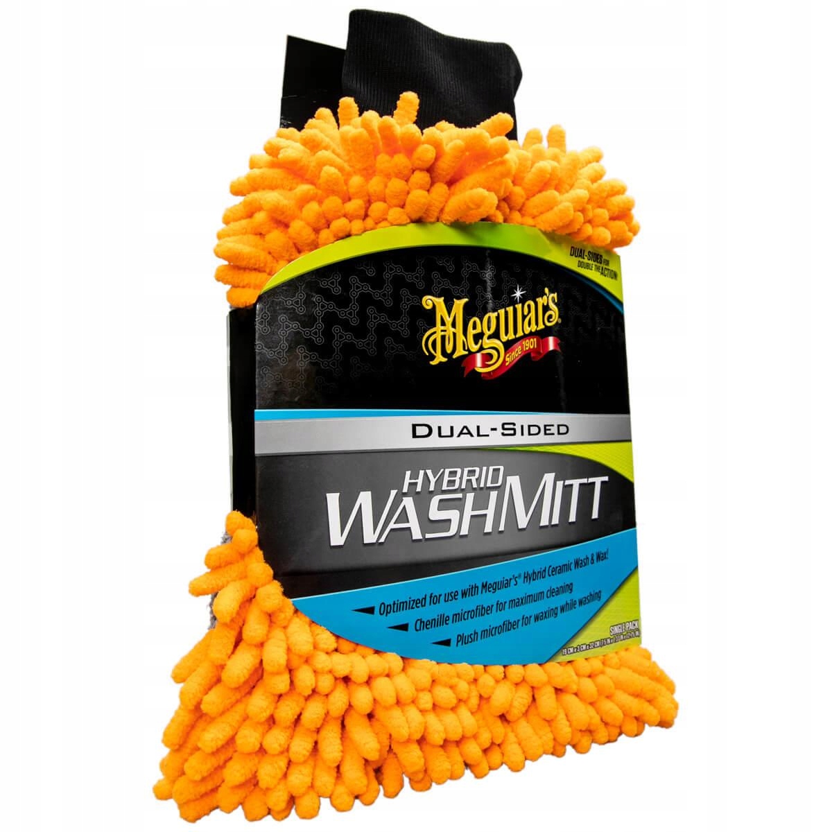 Meguiar'S Hybrid Wash Mitt двусторонняя перчатка NEW