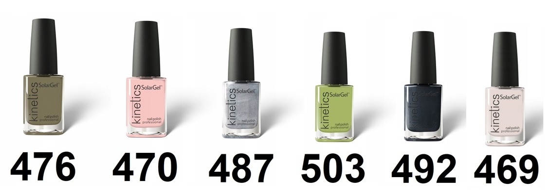 Kinetics Lakier Solar 15ml Zestaw 2+1 Mix Kolorów Właściwości efekt żelowych paznokci szybkoschnące