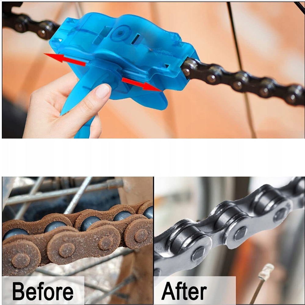 ZESTAW DO CZYSZCZENIA ŁAŃCUCHA ROWEROWEGO I SMAROWANIA ŁAŃCUCHA Marka Inna marka