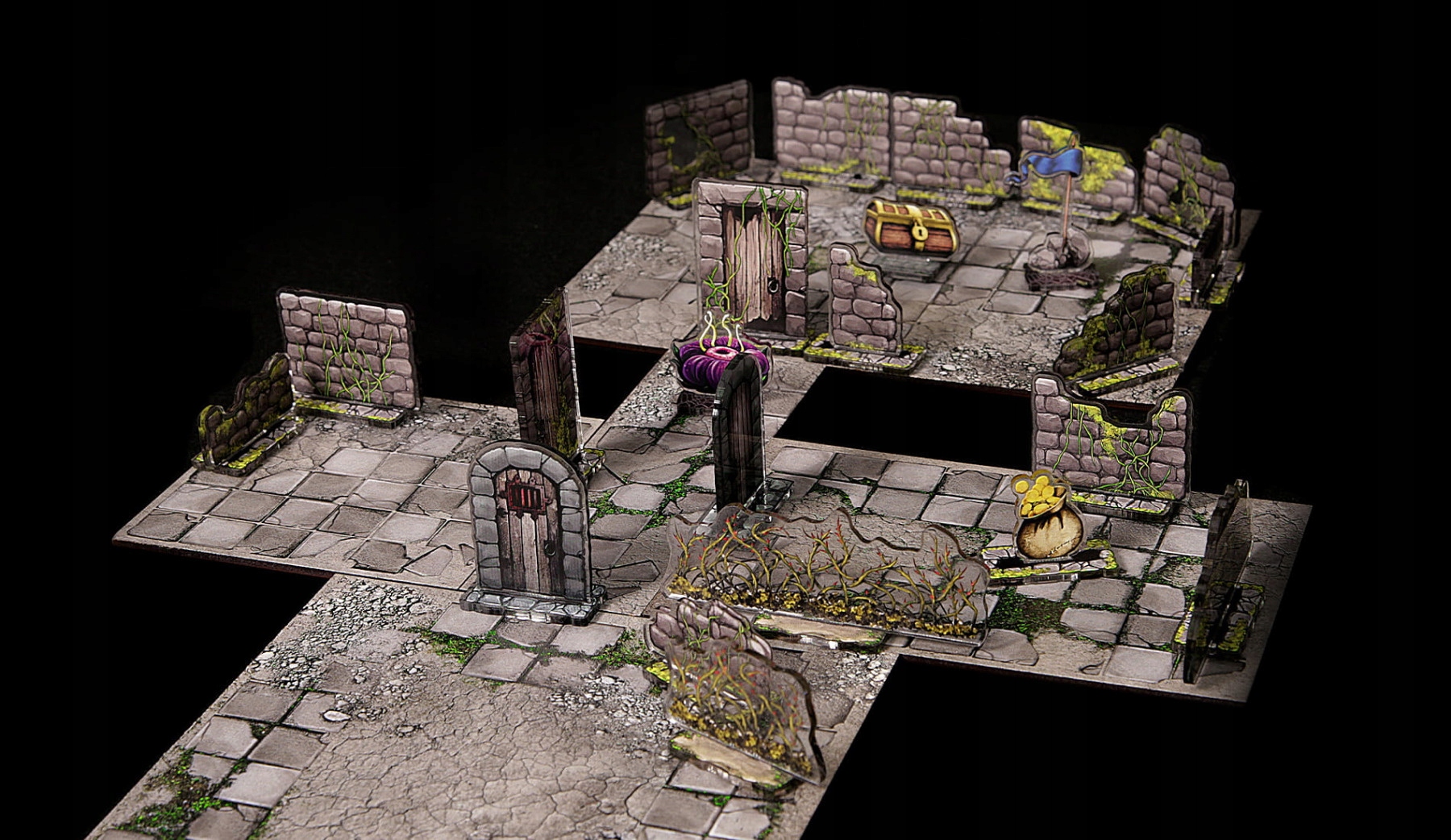 e-Raptor RPG Modular Map RUBBLE - Mapa Gruzy Producent E-raptor