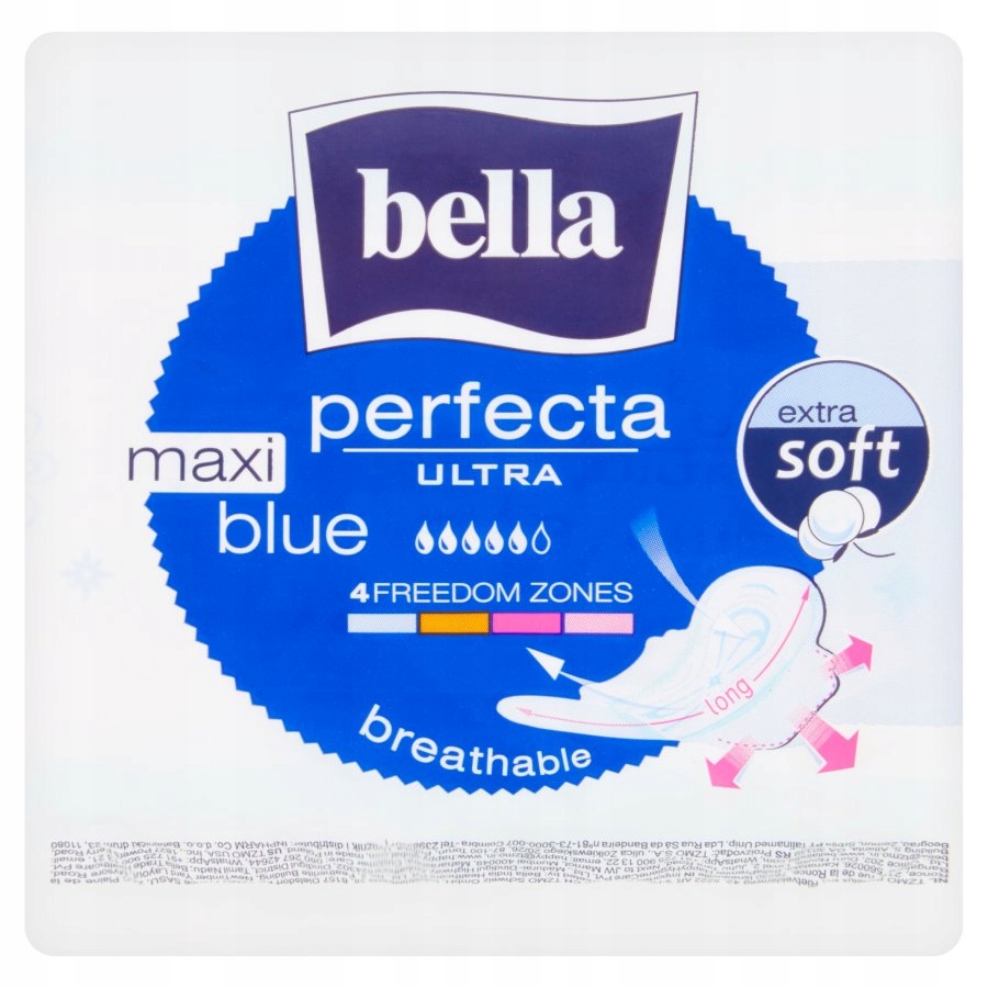 

Bella Podpaski Perfecta 8sztuk Maxi Blue