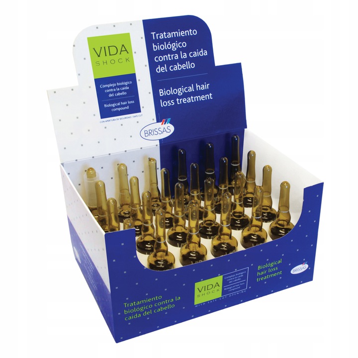 Vida Shock ampułki wcierka wypadanie włosów 24szt.