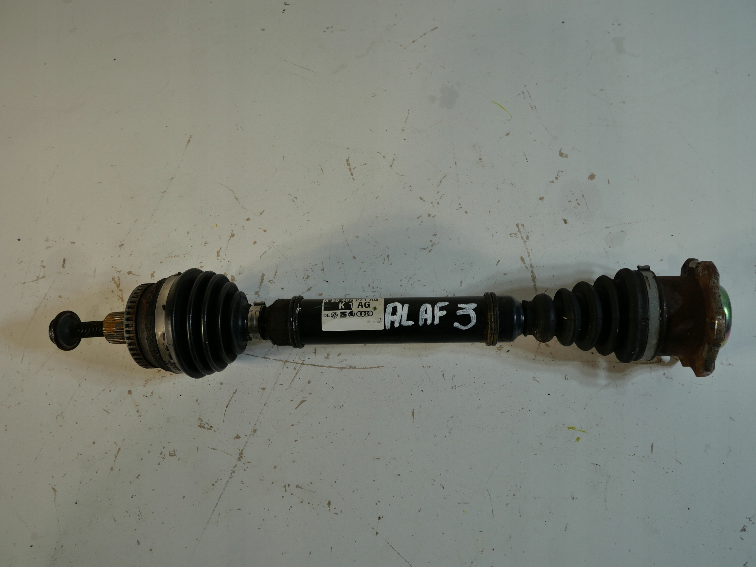 semi-axis front AUDI A4 B6 8E0407271AG
