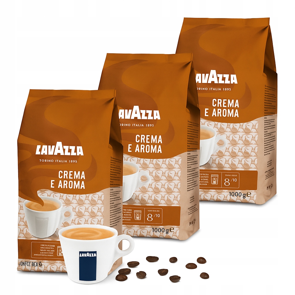Levně Lavazza Crema e Aroma směs Káva 3 x 1 kg