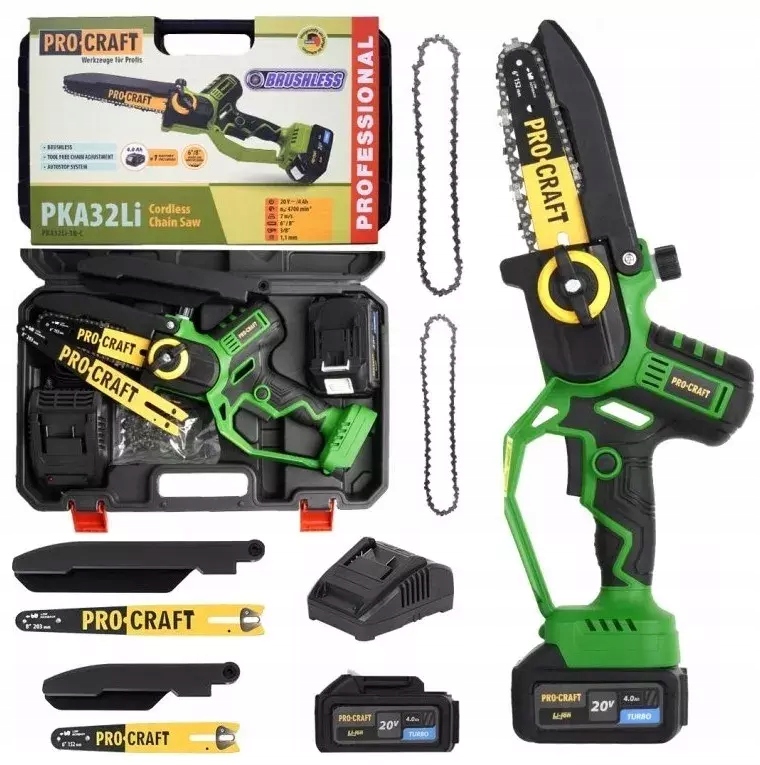 Pilarka łańcuchowa akumulatorowa PKA32Li Procraft