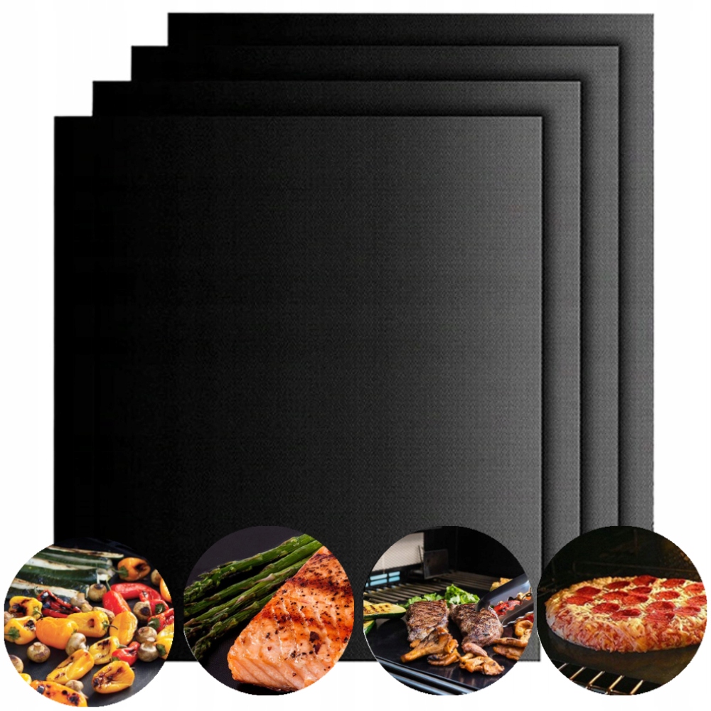 

4x Mata Teflonowa Do Pieczenia Tacka Grill XXL