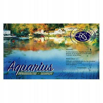 Akvarely Aquarius sada 12 barev Adam Papke sada