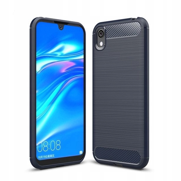 

Carbon Case etui pokrowiec Huawei Y5 2019 blue