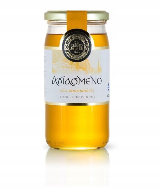 Levně Řecký pomerančový med Velký Agiasmeno 950 g – nektar z pomerančových květů