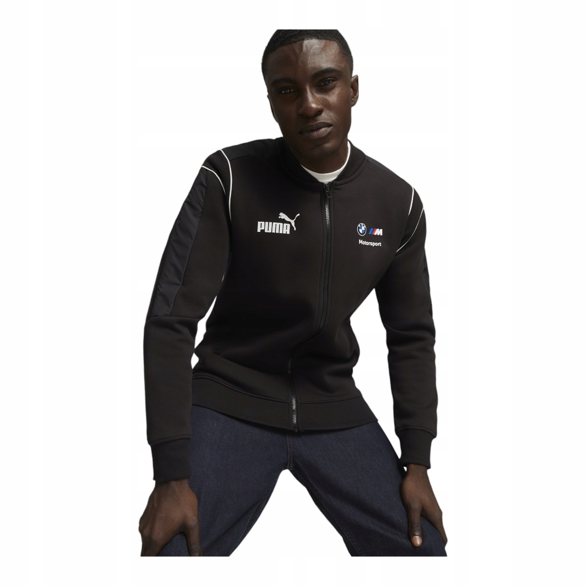 Puma Pánská Mikina Bmw Mms MT7 Sweat Jacket Černá vel. M