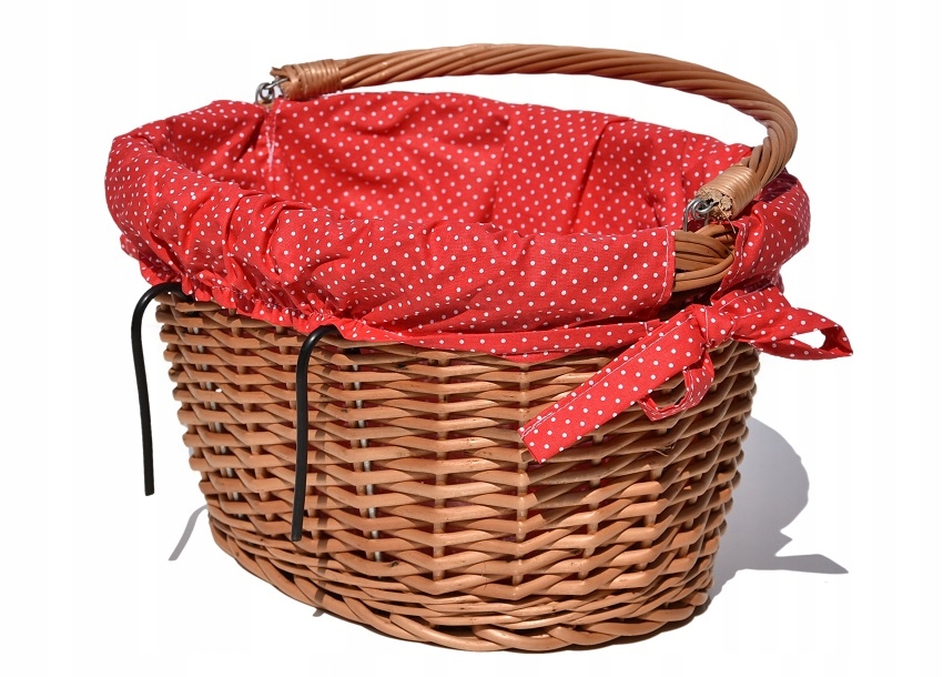 Košík na kolo Velký košík na kolo Polský Přední část