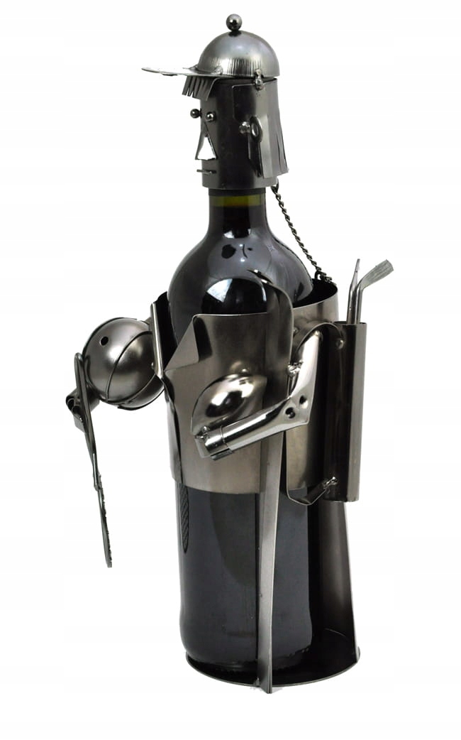 METALOPLASTYKA, STOJAK NA BUTELKE 0,75 L, WINO, AL Marka inna