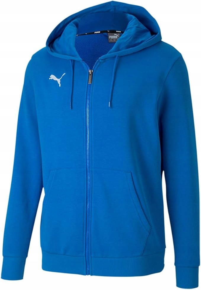 Bluza męska Puma teamGOAL 23 Casuals Hooded niebieska 656708 02 S