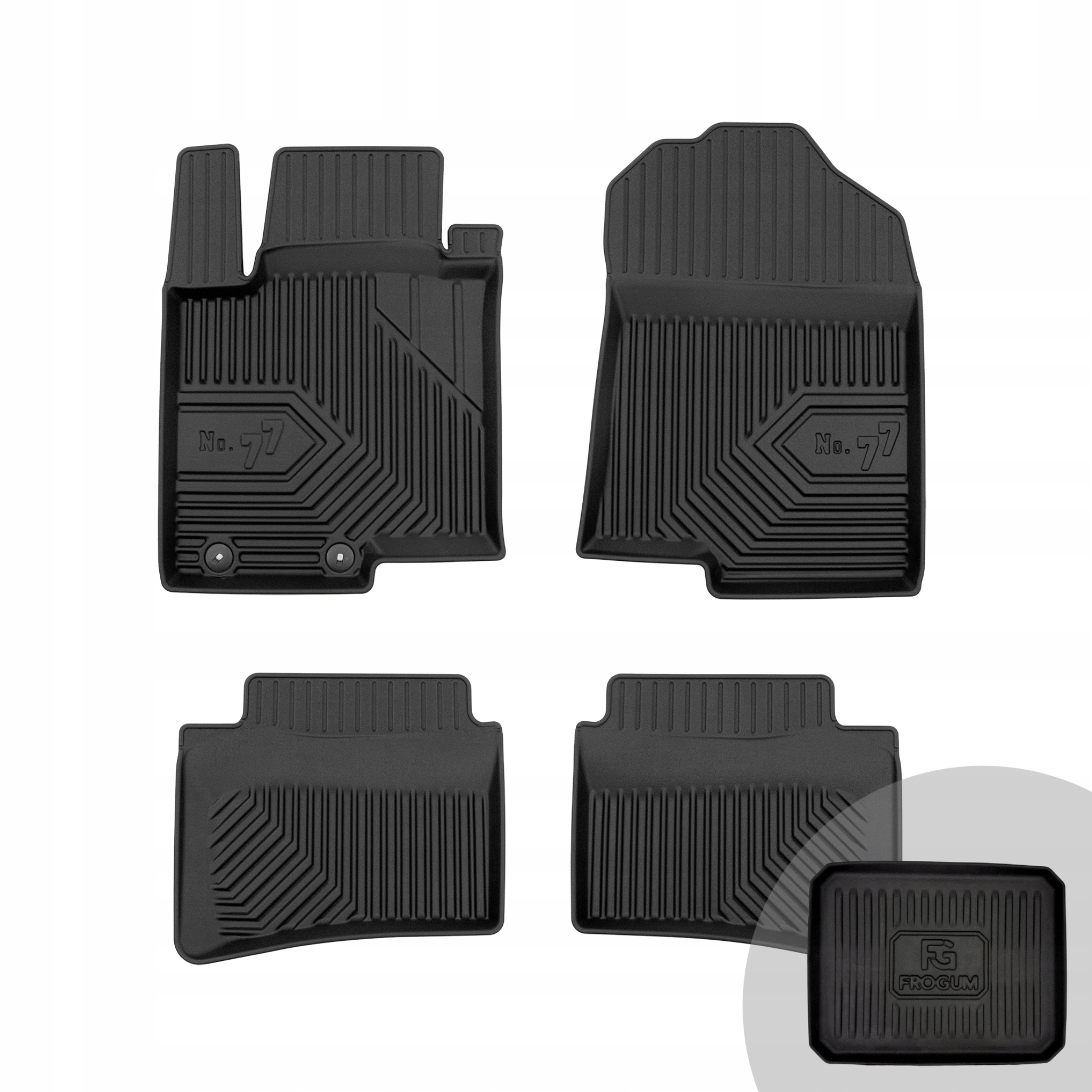 Frogum Koberce do auta pro Hyundai Bayon, Hyundai i20 III