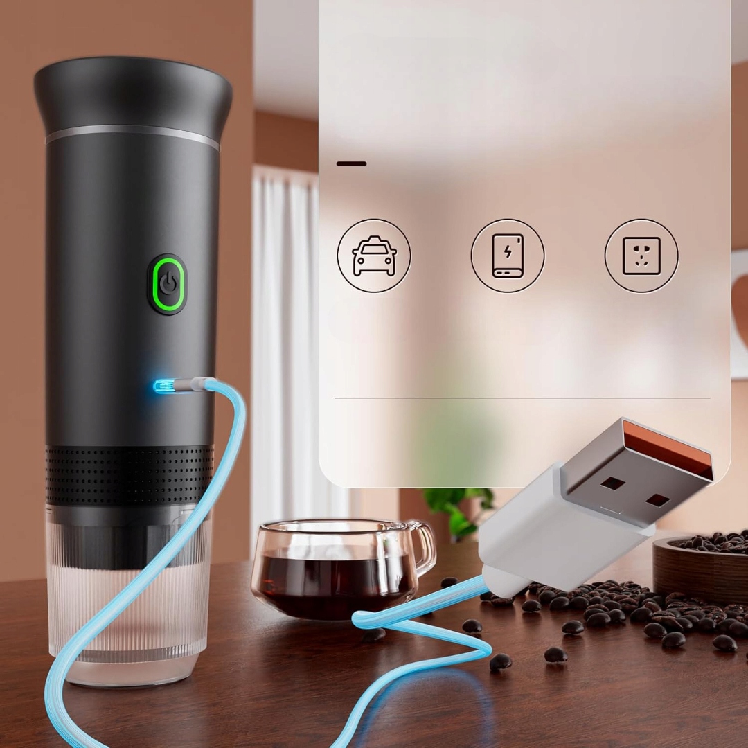 Ekspres Do Kawy Ciśnieniowy Przenośny Mini Kempingowy Kubek Turystyczny