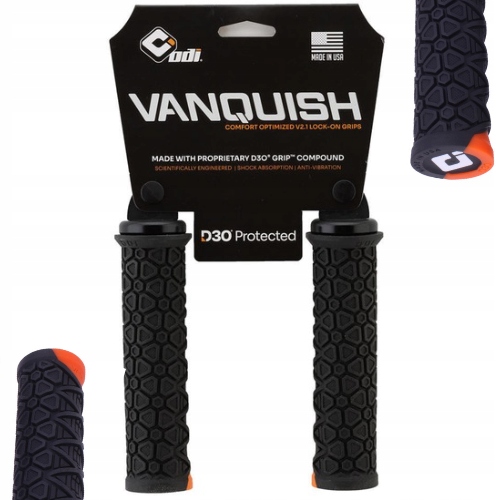 Chwyty gripy Vanquish Odi x D30 Grip Mtb Lock-on V2.1 32,75 x 135mm czarne