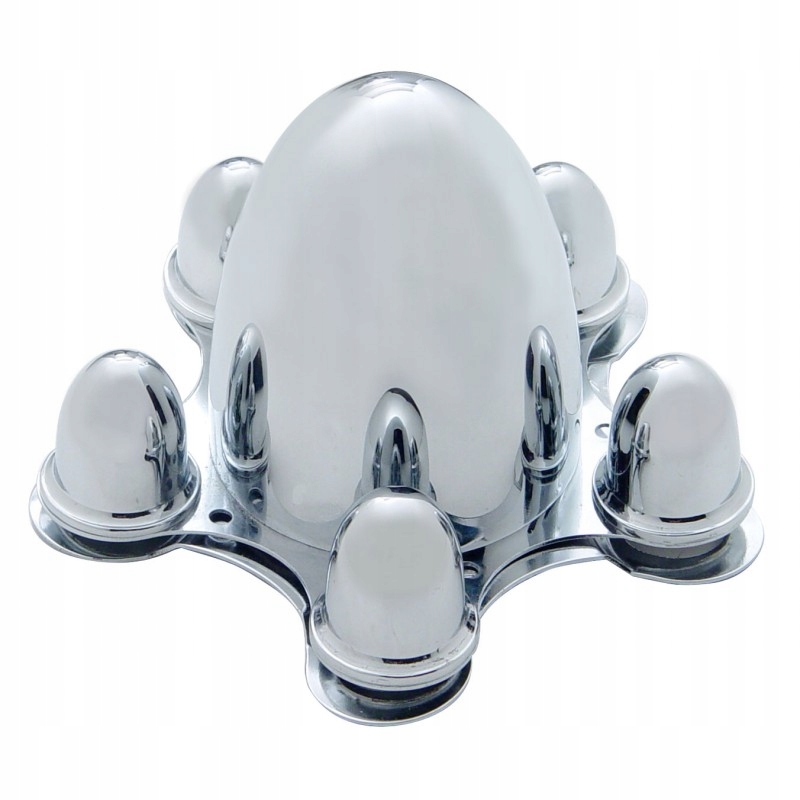 КРЫШКИ КОЛПАКОВ ХРОМИРОВАННЫЕ SPIDER 5X120 4 ШТ