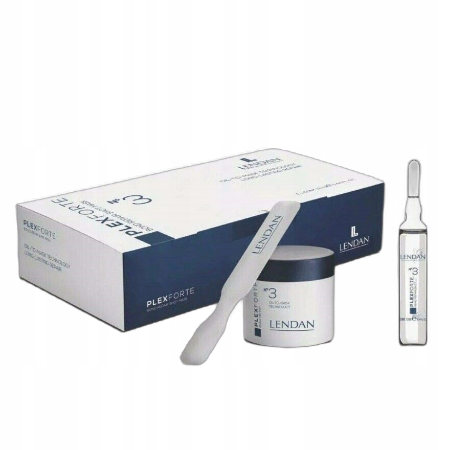 Lendan Ampułki do włosów Kuracja naprawcza No.3 6x13ml
