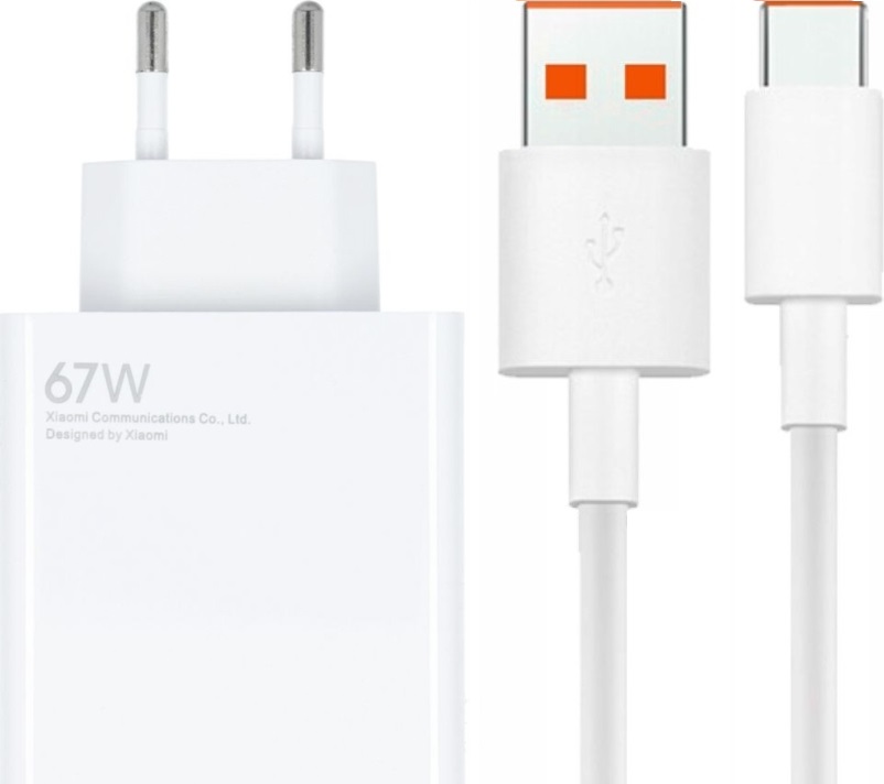 ORYGINALNA ŁADOWARKA XIAOMI 67W + KABEL USB-C NOWA