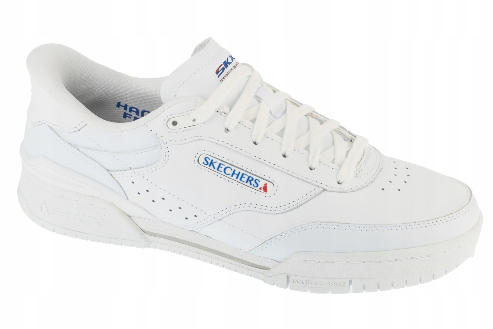 Skechers Slip-ins: Recoil (42,5) Boty Tenisky Pánské Látka Bílá