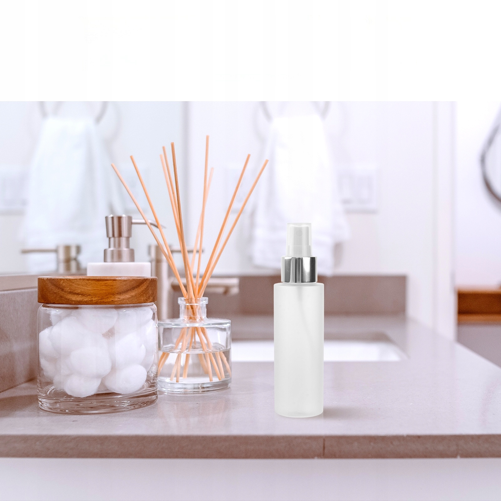 BUTELKI Z ROZPYLACZEM ROŚLINNYM PRZENOŚNE ROZPYLACZE PERFUMY Rodzaj inny