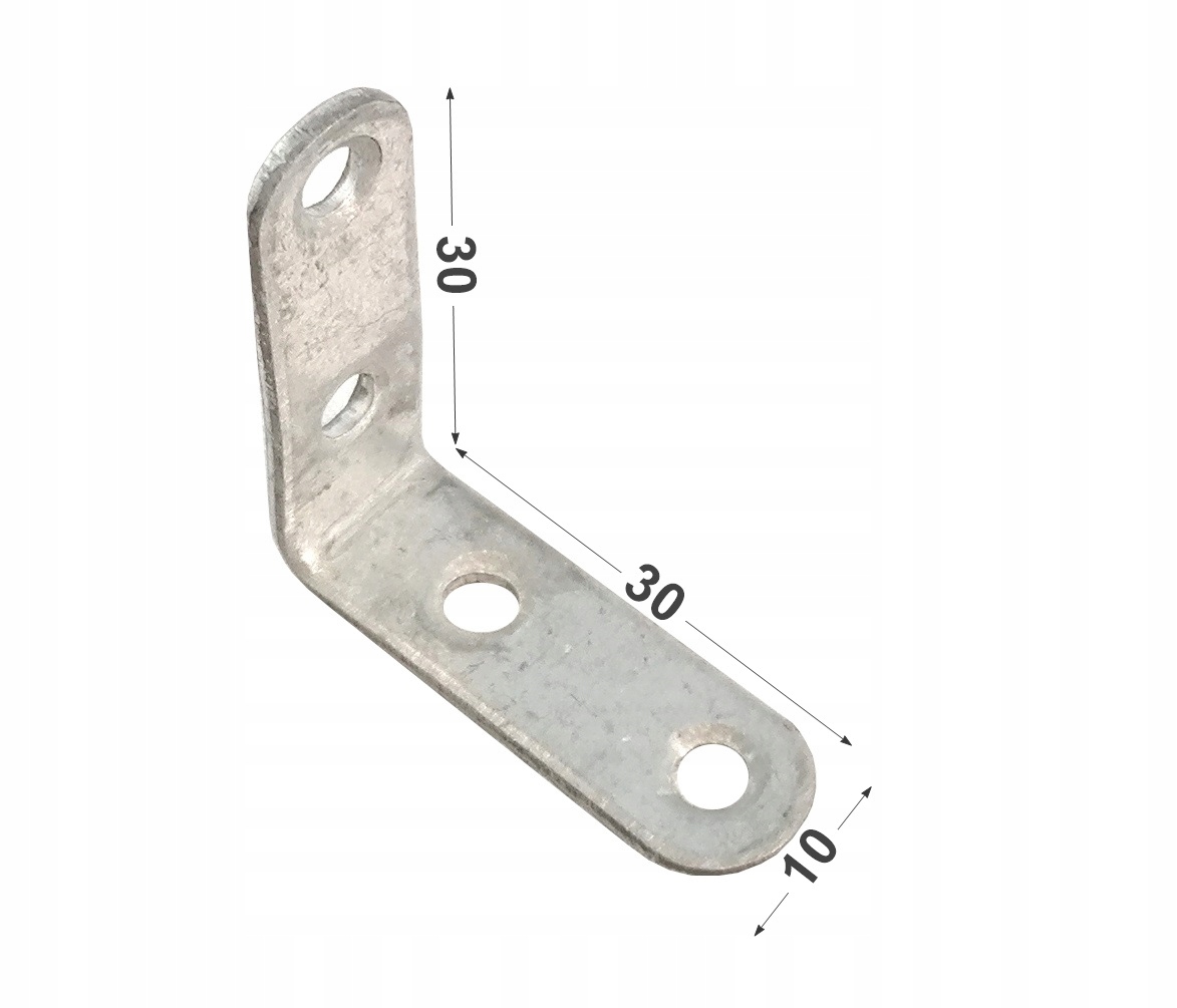 KĄTOWNIK ŁĄCZNIK CIESIELSKI 30x30x10 5sztuki Kod producenta 303010a5
