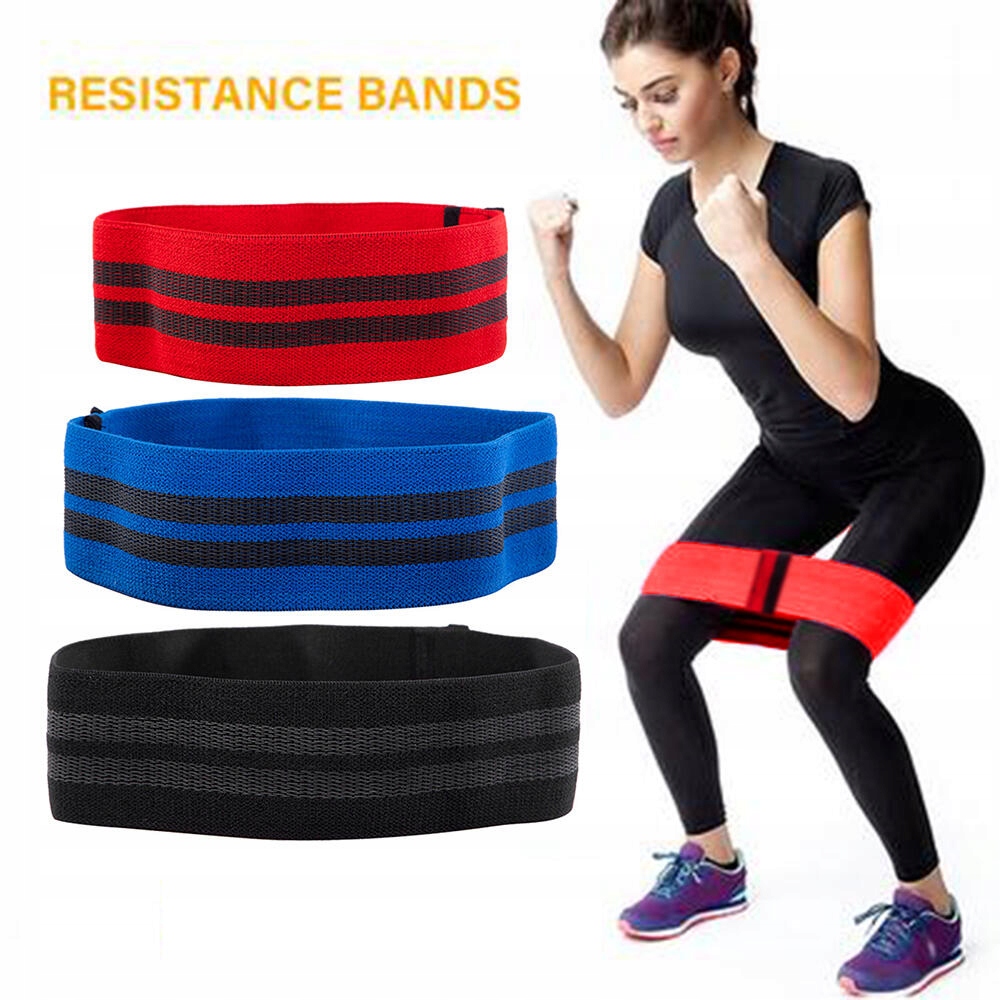 

Guma do ćwiczeń taśma fitness zestaw 3szt