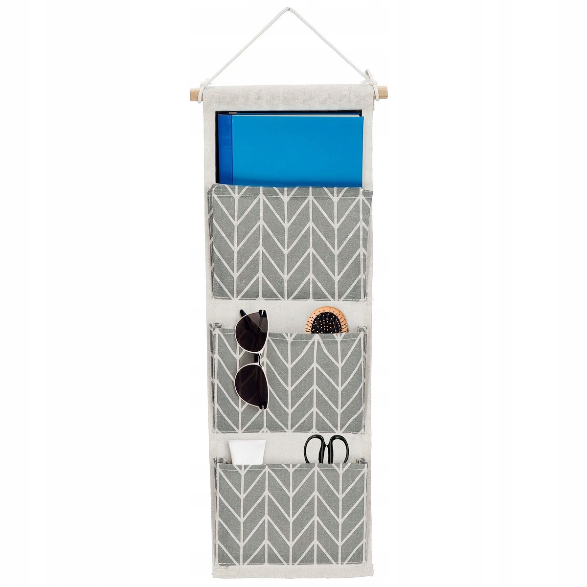 WISZĄCY ORGANIZER MATA NA ŚCIANĘ DRZWI ŁAZIENKI WIESZAK ZABAWKI 3 KIESZENIE Rodzaj pojemnik wiszący