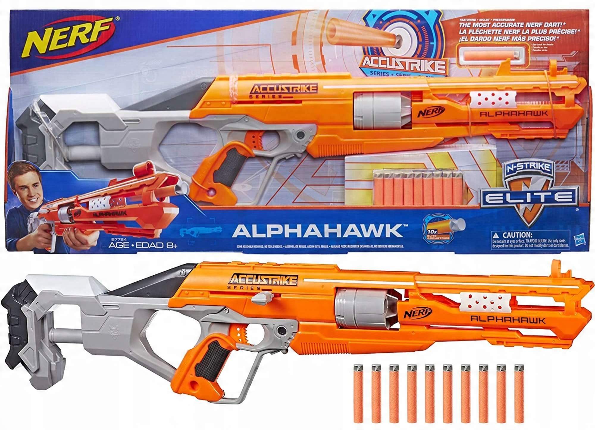 

Nstrike Elite Wyrzutnia Nerf Alphahawk 30 Strzałek