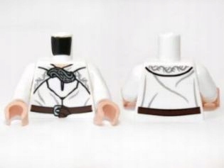 4You Lego Hobbit Lotr 973pb1441c01 Gandalf Bílý Tors