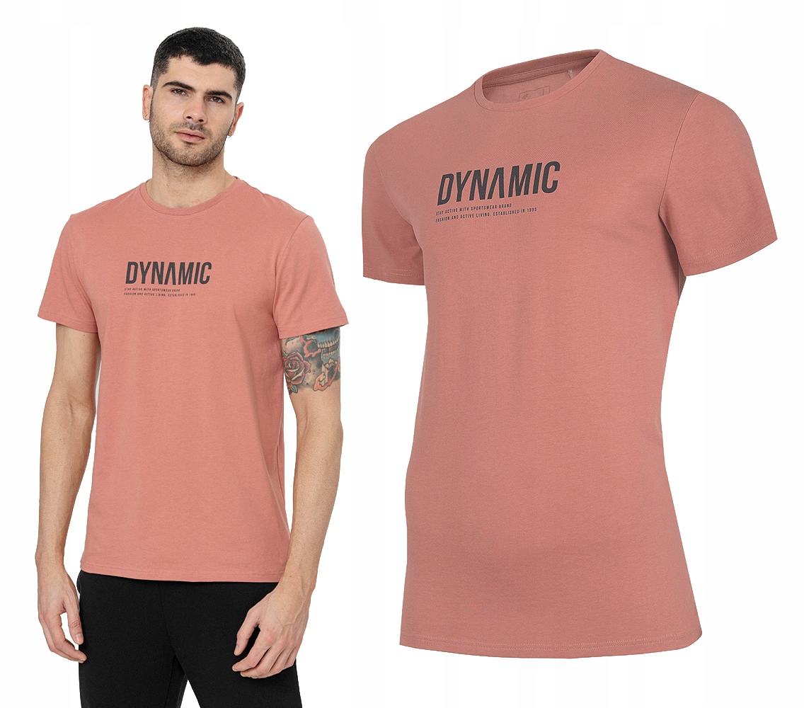 

4F T-shirt Koszulka Męska Bawełna TSM026 3XL