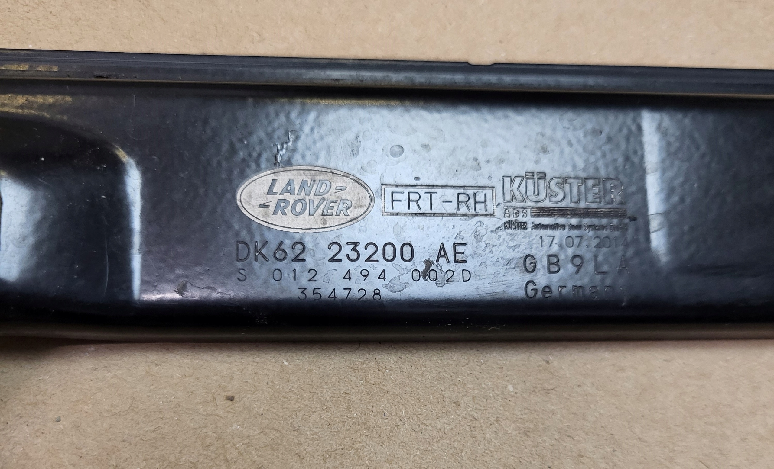 window regulator mechanism right front engine LAND RANGE ROVER SPORT II L494