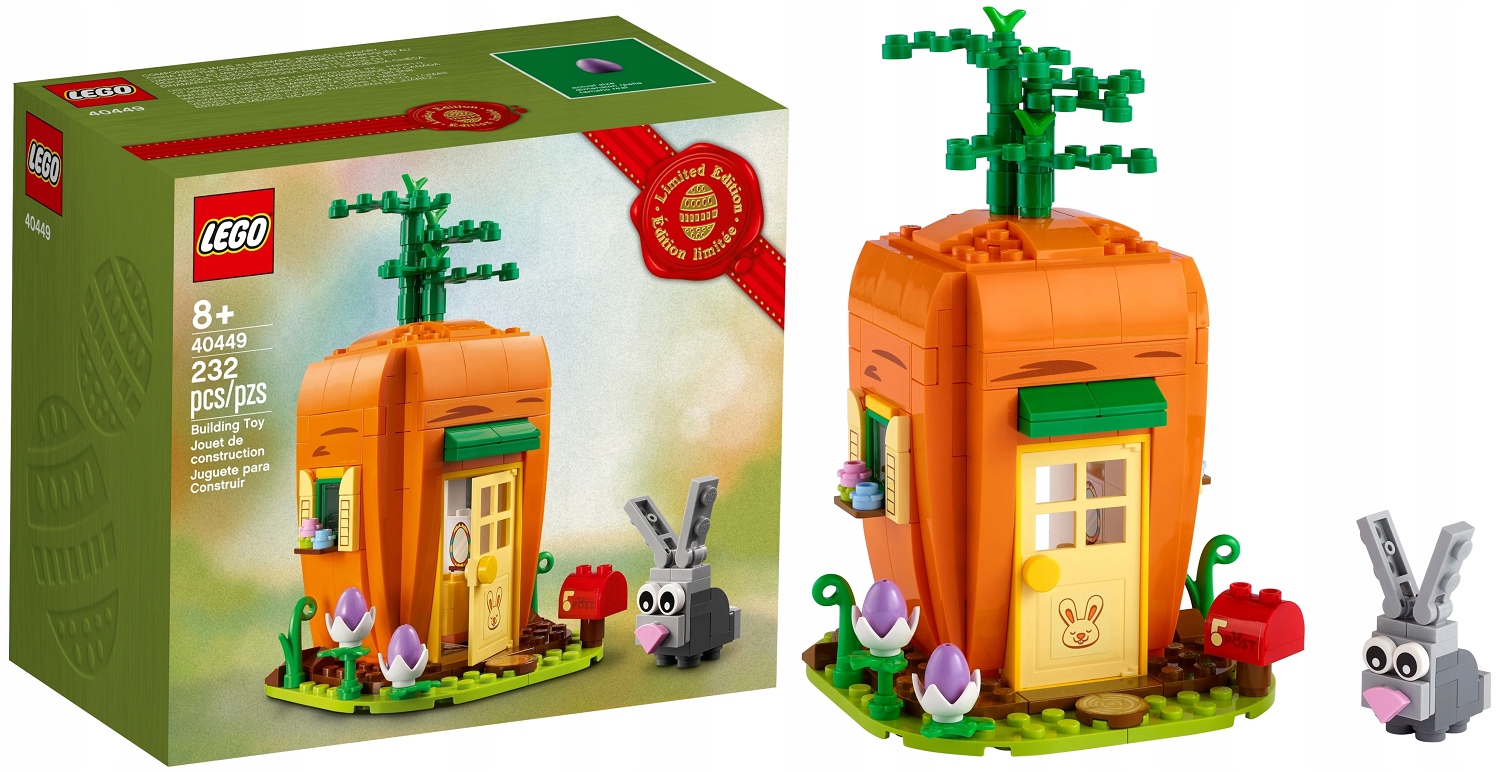 Lego 40449 Mrkvový domeček velikonočního zajíčka